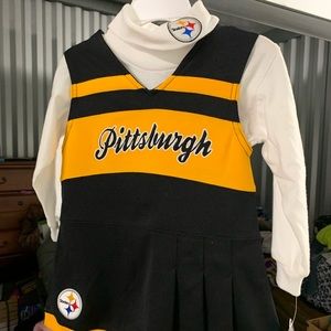 Toddler Pittsburgh Steelers Dress NWT, size 2T